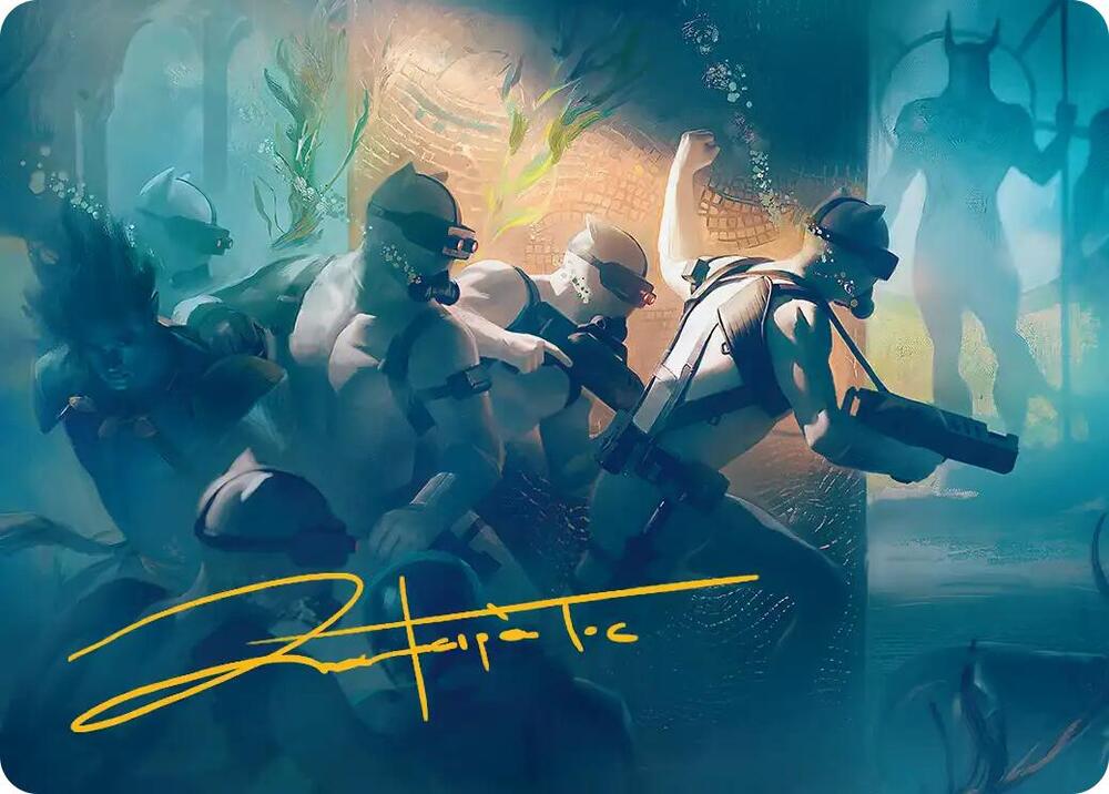 Martial Coup Art Card (Gold-Stamped Signature) card image