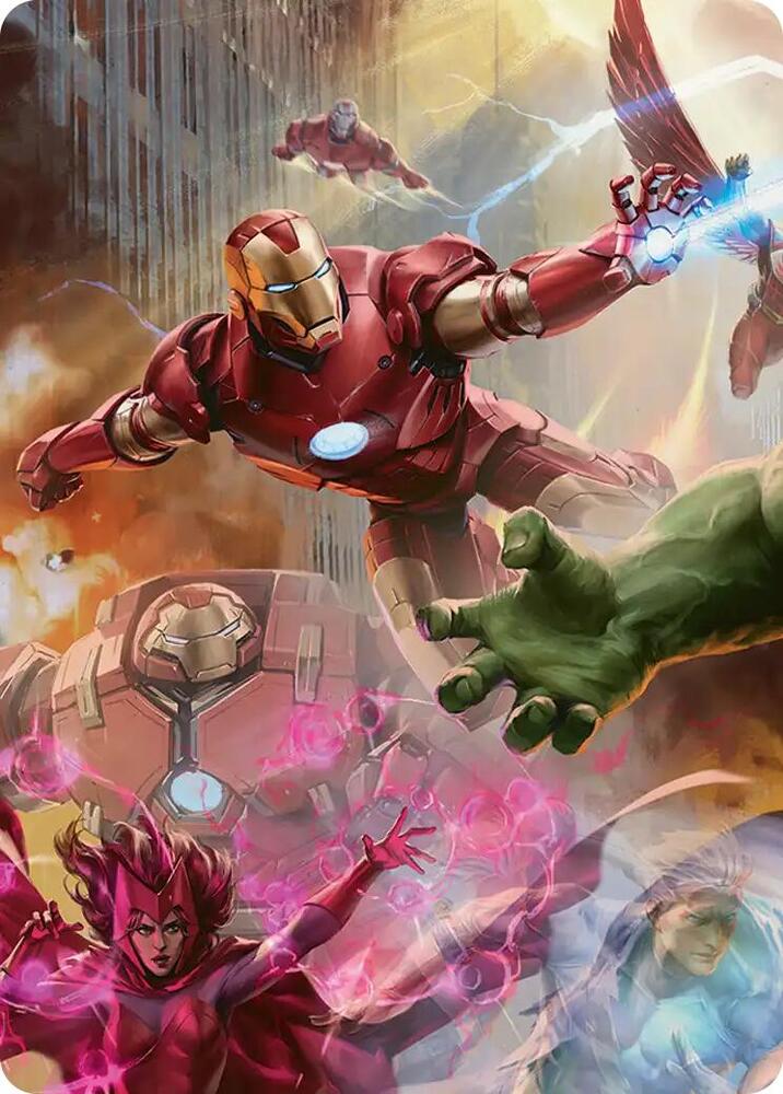 Iron Man, Futurist Paragon Art Card card image