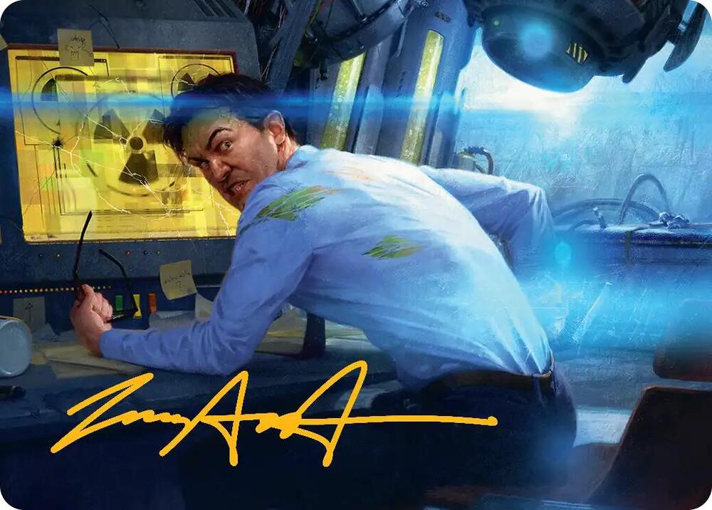 Bruce Banner Art Card (Gold-Stamped Signature) card image