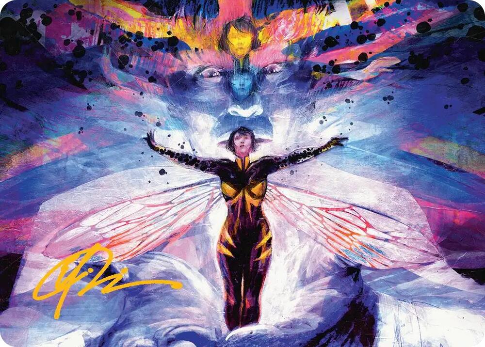 Pym Particles Art Card (Gold-Stamped Signature) card image