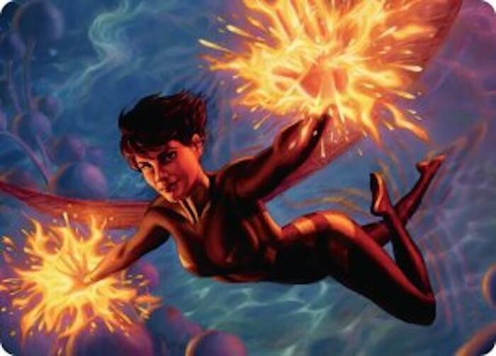 The Wasp, Winsome Avenger Art Card card image