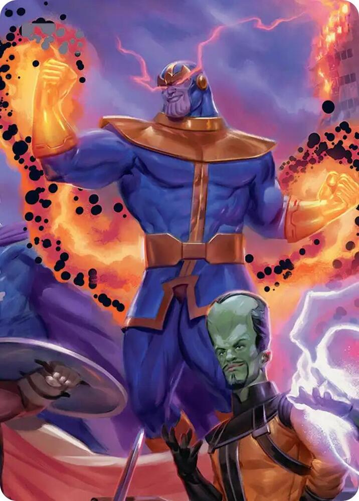 Thanos, Death's Consort Art Card card image