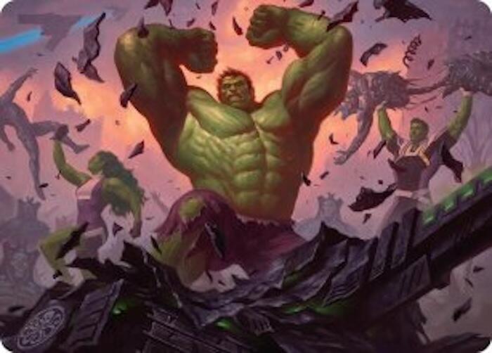 HULK SMASH! Art Card card image