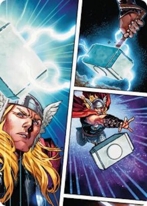 Mjolnir, Hammer of Thor Art Card card image