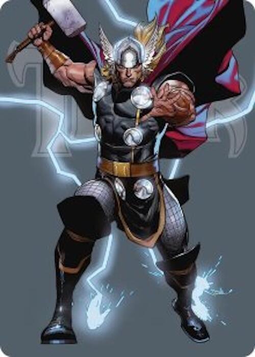 Thor, God of Thunder Art Card card image