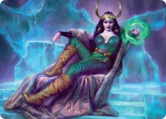 Lady Loki, Agent of Chaos Art Card card image