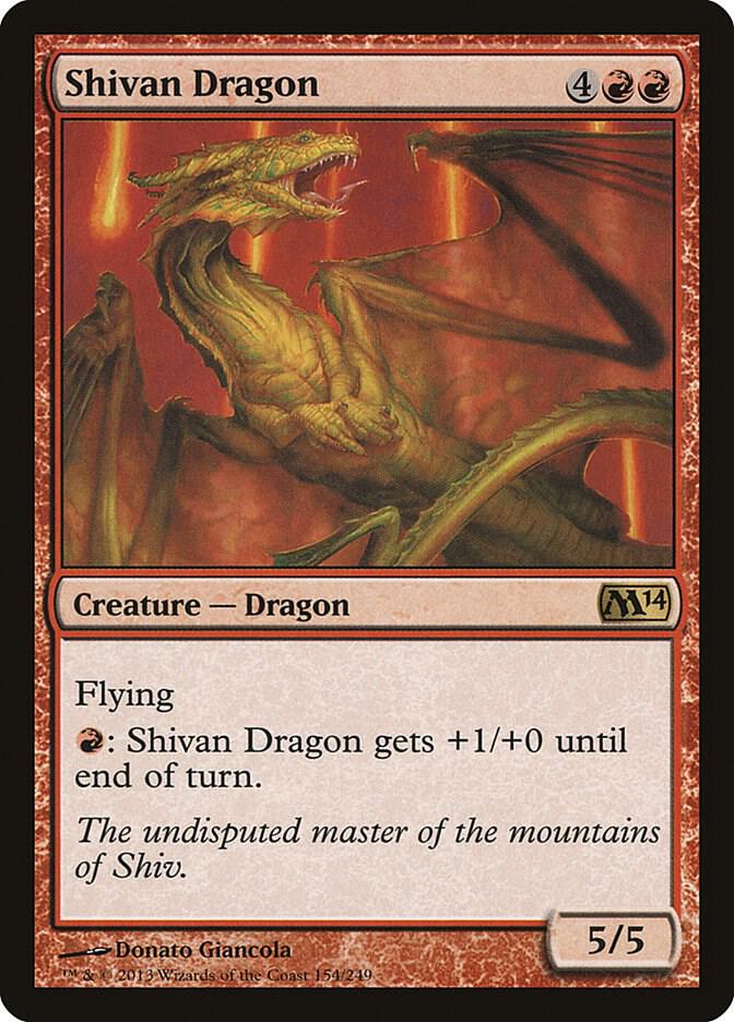 Shivan Dragon card image