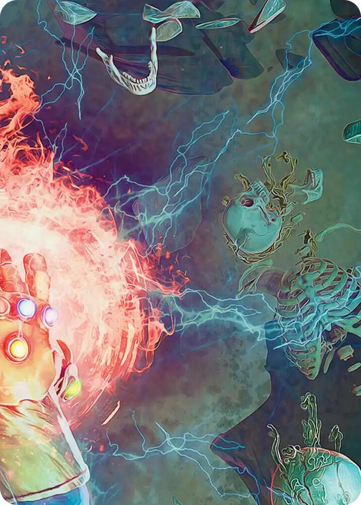 Thanos, the Mad Titan Art Card (3/9) card image