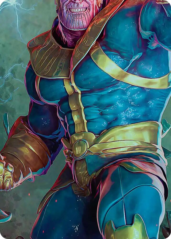 Thanos, the Mad Titan Art Card (5/9) card image