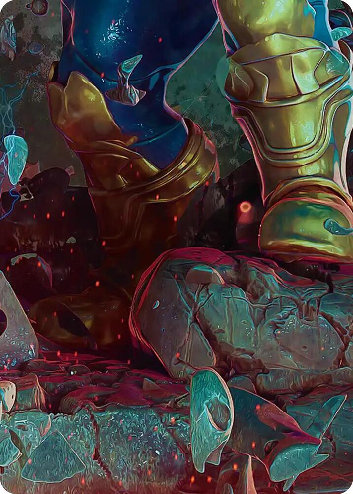 Thanos, the Mad Titan Art Card (8/9) card image