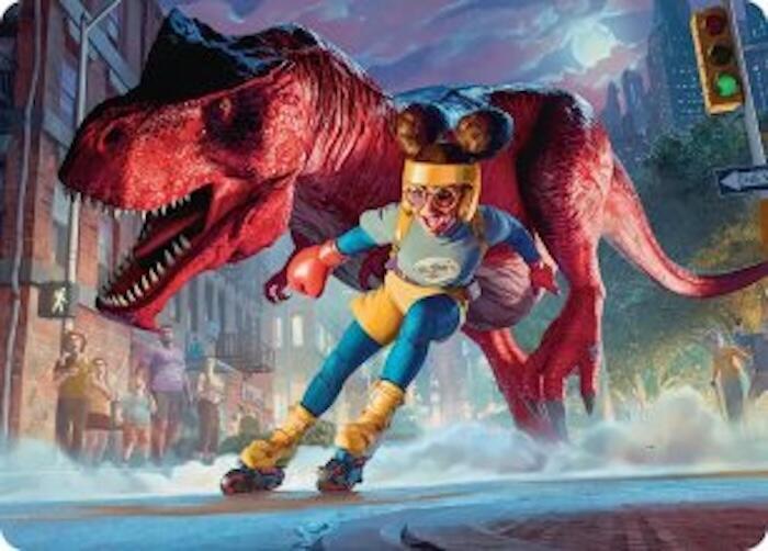 Moon Girl and Devil Dinosaur Art Card card image