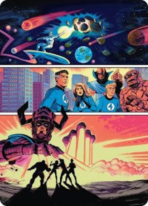 The Coming of Galactus Art Card card image
