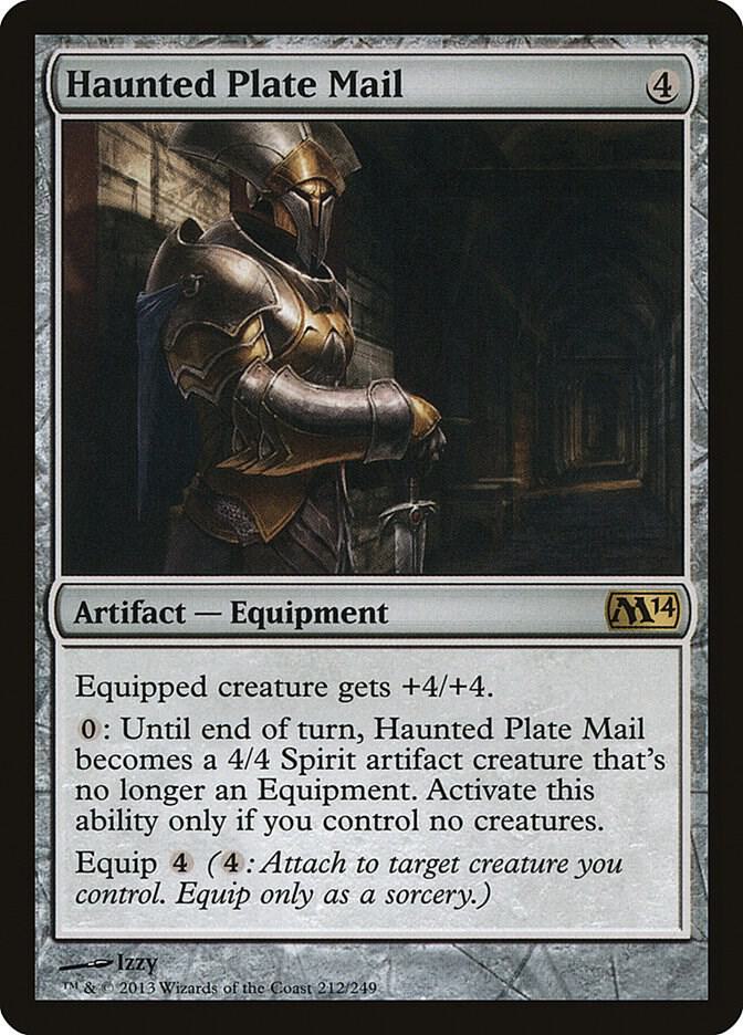Haunted Plate Mail card image