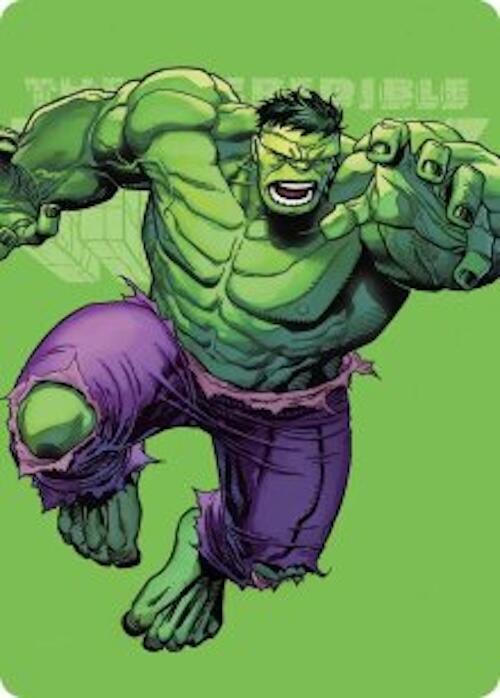 The Incredible Hulk Art Card card image