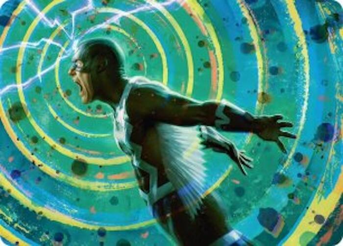 Black Bolt, Inhuman King Art Card card image