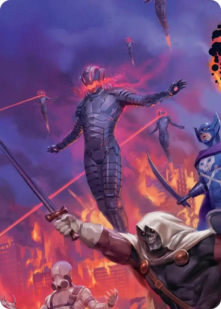 Ultron, Machine Overlord Art Card card image