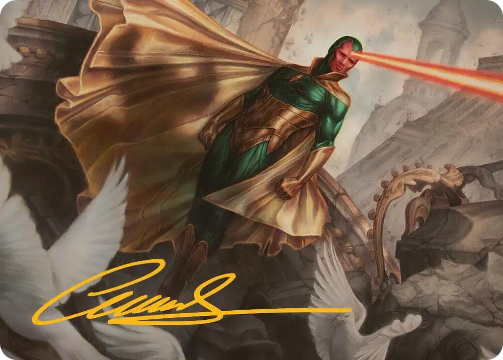 The Vision Art Card (Gold-Stamped Signature) card image