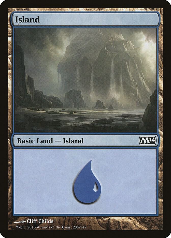 Island (235) card image