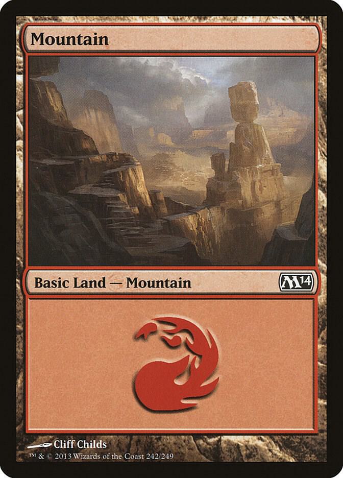 Mountain (242) card image