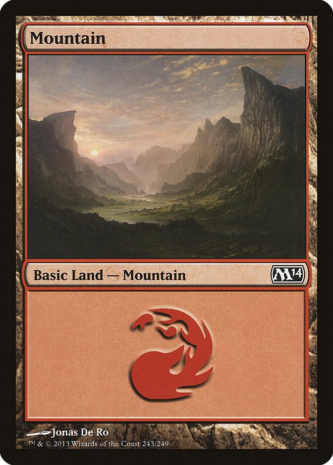 Mountain (243) card image