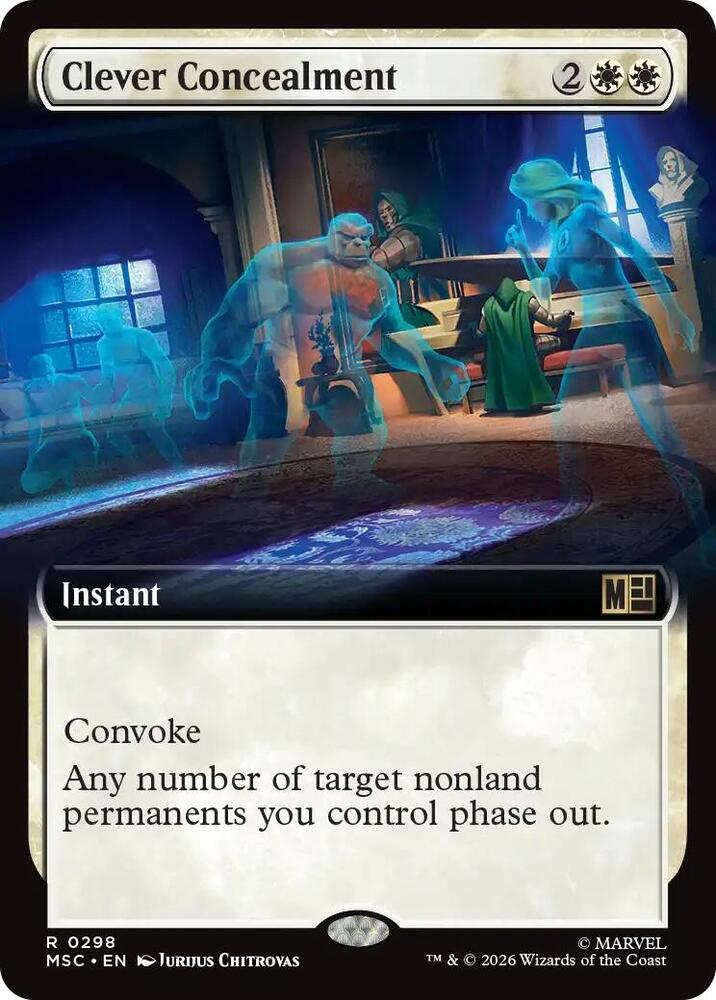 Clever Concealment (Extended Art) card image