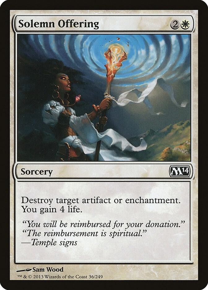 Solemn Offering card image