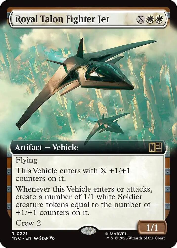 Royal Talon Fighter Jet (Extended Art) card image