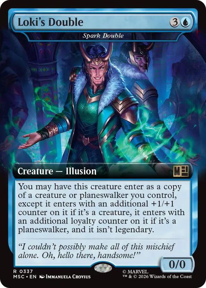 Loki's Double - Spark Double (Extended Art) card image