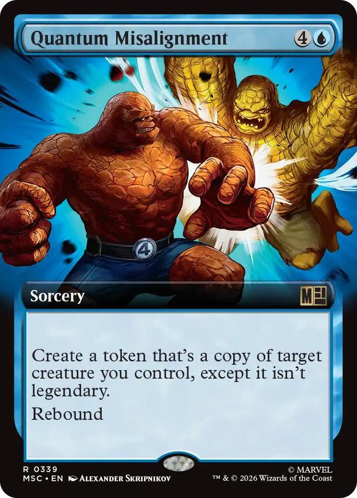 Quantum Misalignment (Extended Art) card image