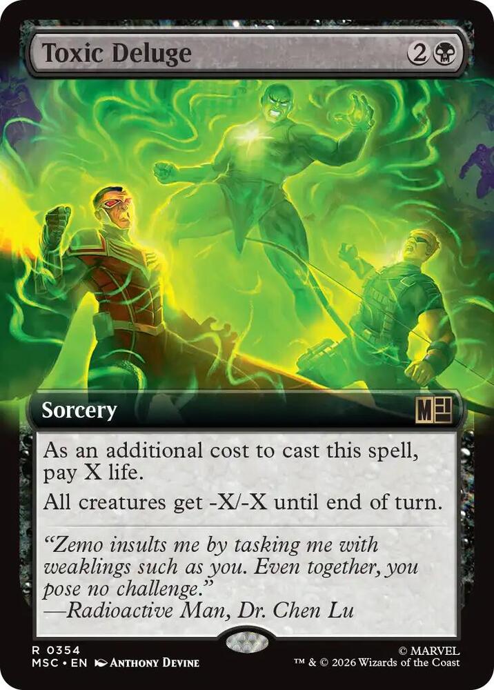 Toxic Deluge (Extended Art) card image