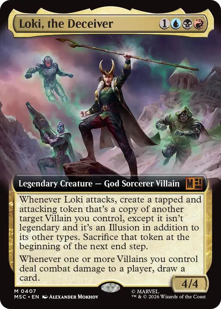 Loki, the Deceiver (Extended Art) card image