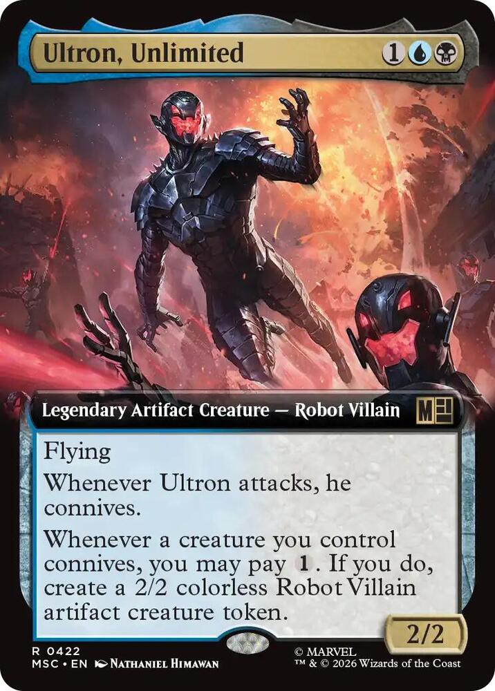 Ultron, Unlimited (Extended Art) card image
