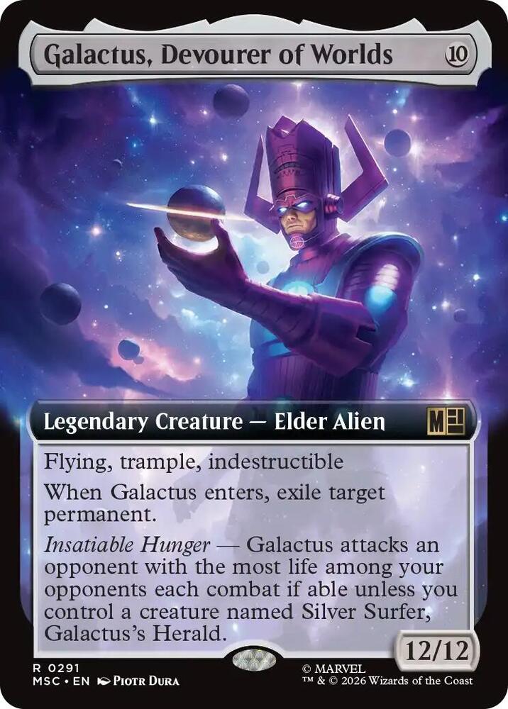 Galactus, Devourer of Worlds (Extended Art) card image
