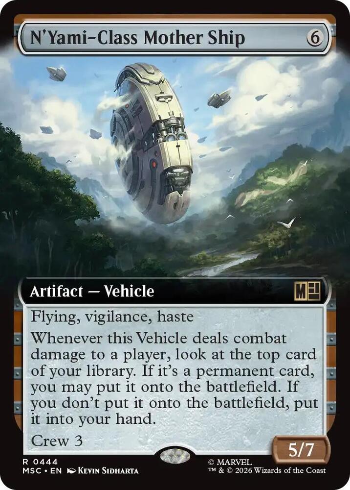 N'Yami-Class Mother Ship (Extended Art) card image