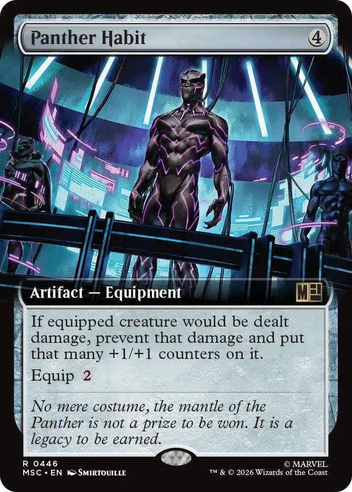 Panther Habit (Extended Art) card image