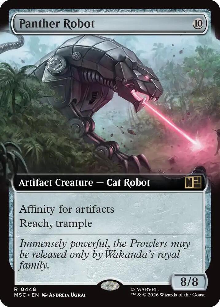 Panther Robot (Extended Art) card image