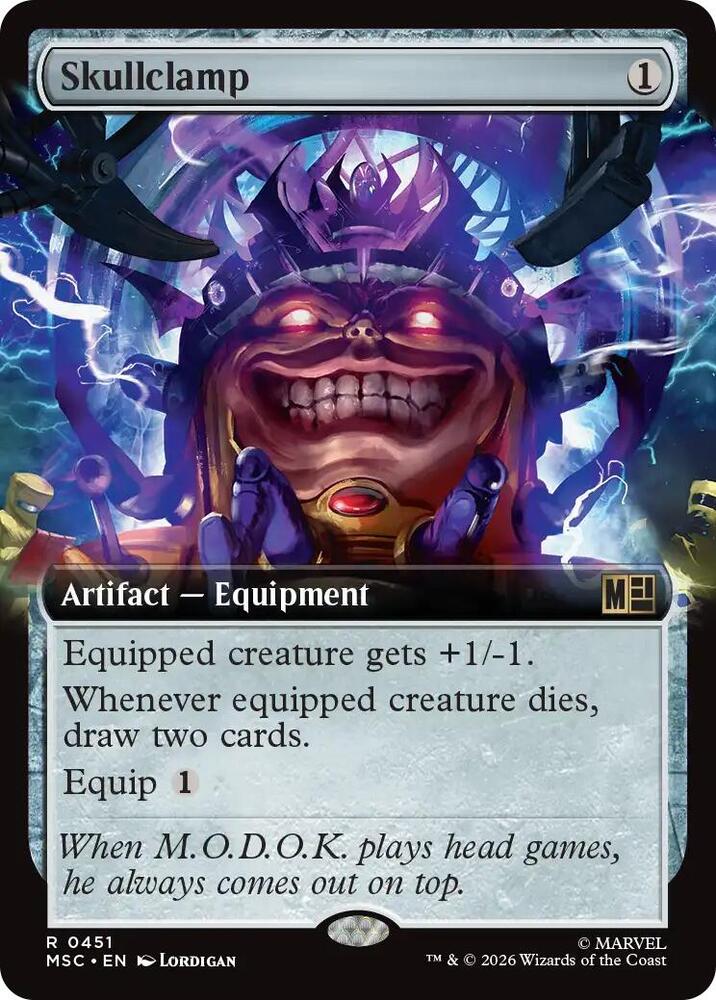Skullclamp (Extended Art) card image