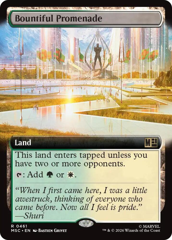 Bountiful Promenade (Extended Art) card image
