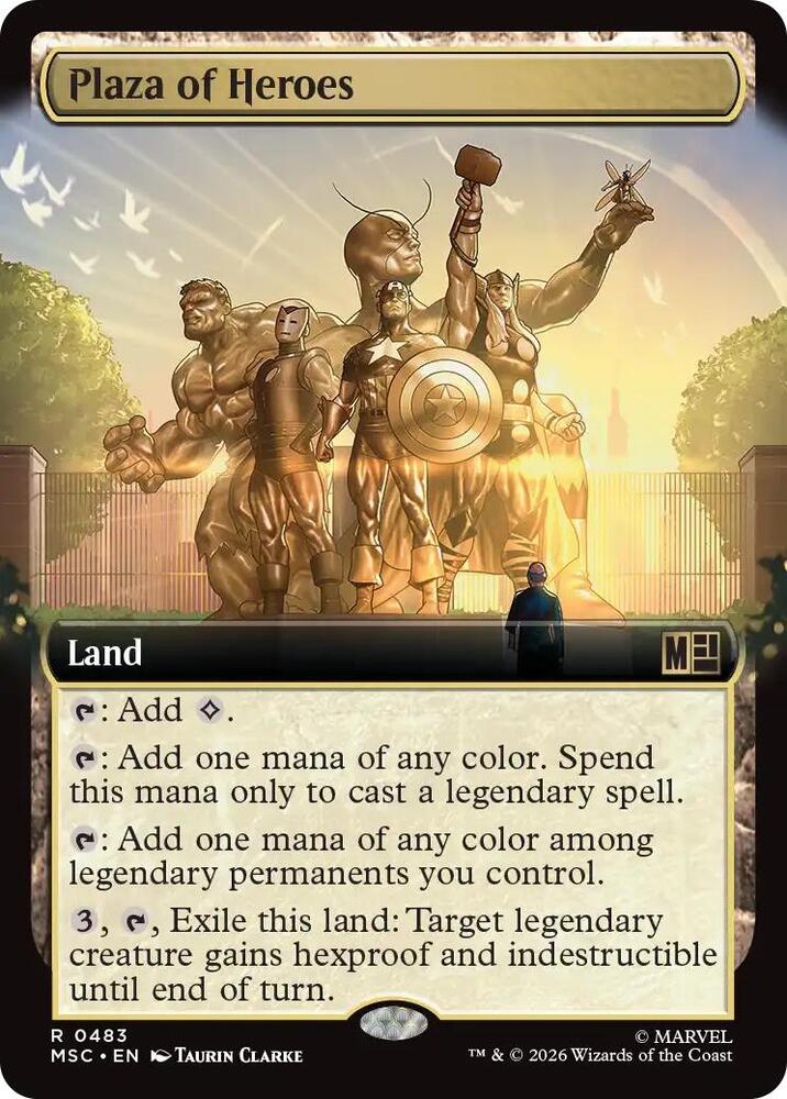 Plaza of Heroes (Extended Art) card image