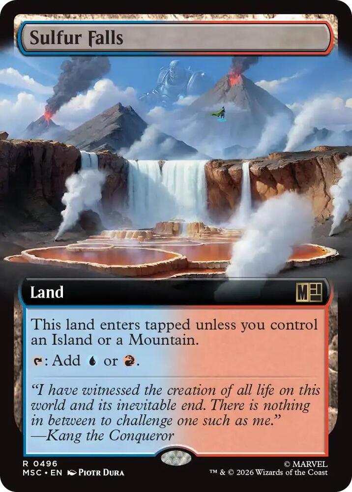 Sulfur Falls (Extended Art) card image