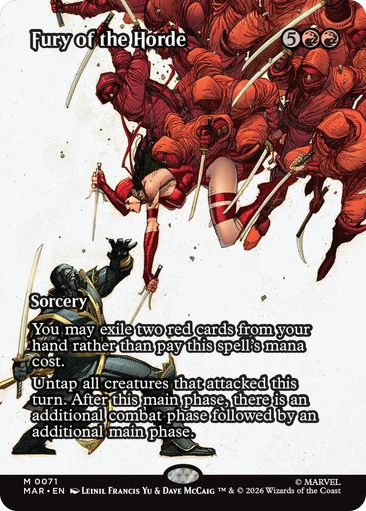 Fury of the Horde (Borderless) card image