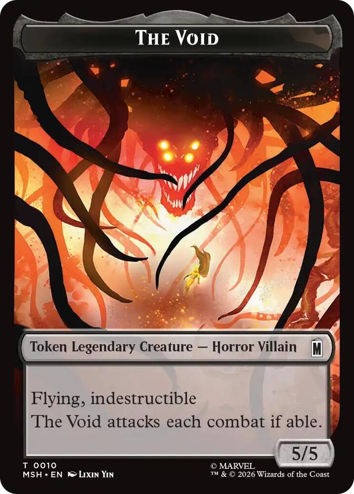 The Void // Squirrel Double-Sided Token card image