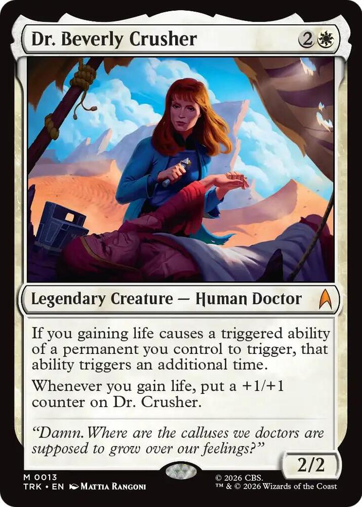 Dr. Beverly Crusher card image
