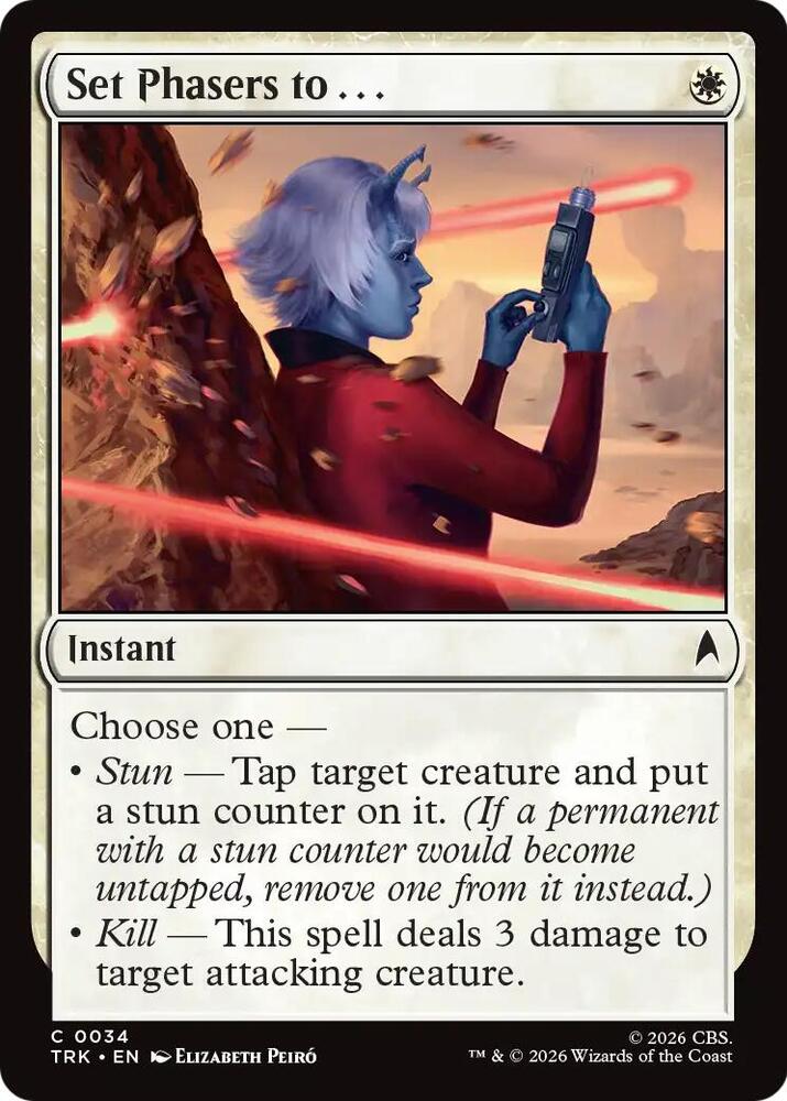 Set Phasers to . . . card image
