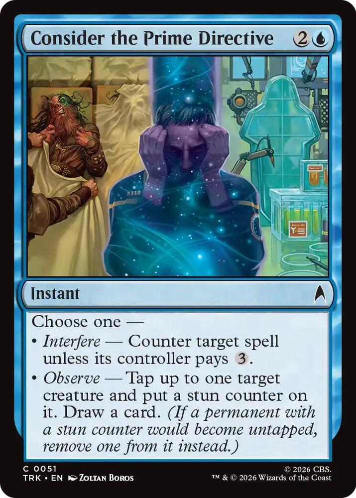 Consider the Prime Directive card image