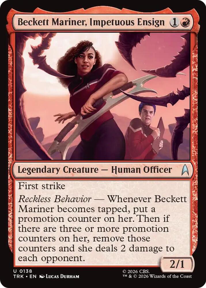Beckett Mariner, Impetuous Ensign card image