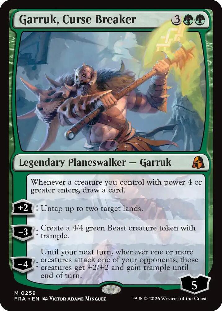 Garruk, Curse Breaker card image