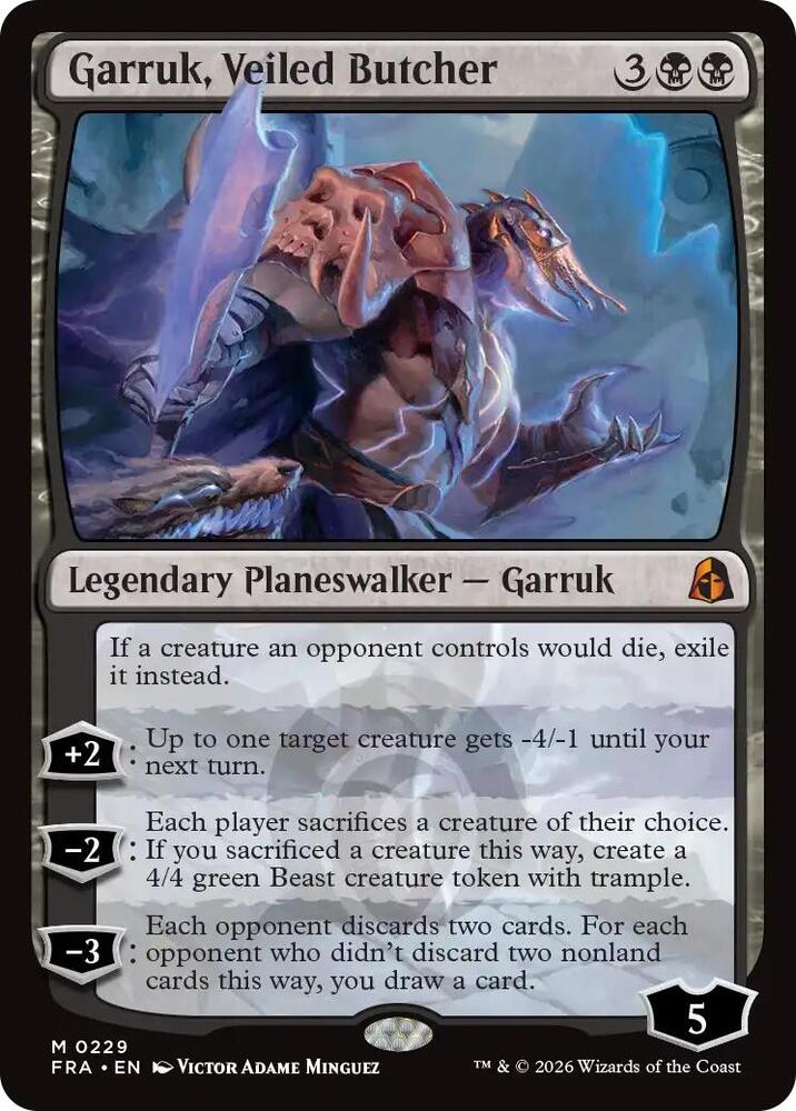 Garruk, Veiled Butcher card image