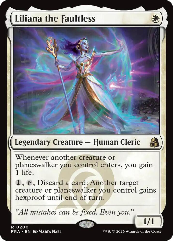 Liliana the Faultless card image