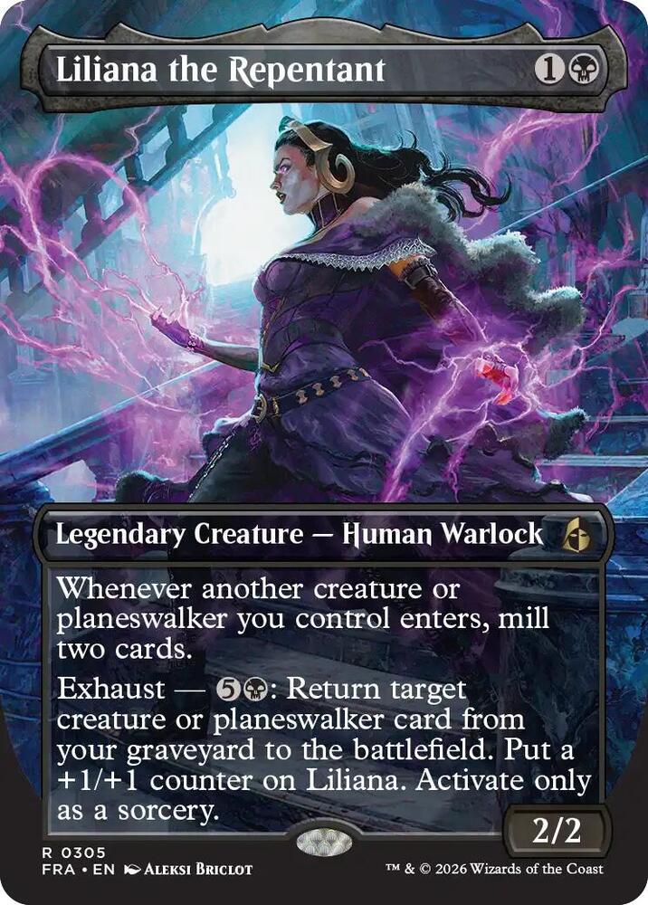 Liliana the Repentant (Borderless) card image
